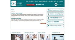 Desktop Screenshot of cbdwest.com.au